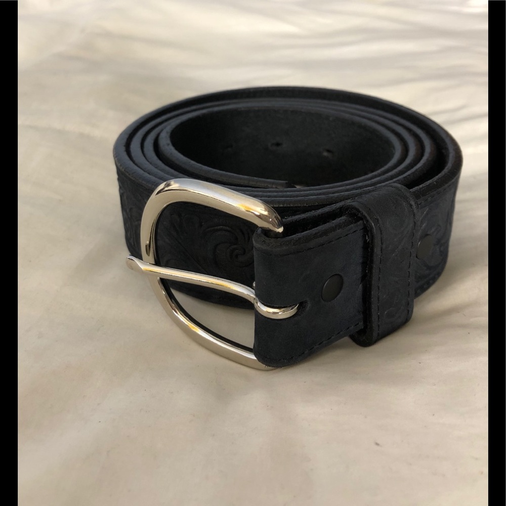 Justin leather men belt size 46